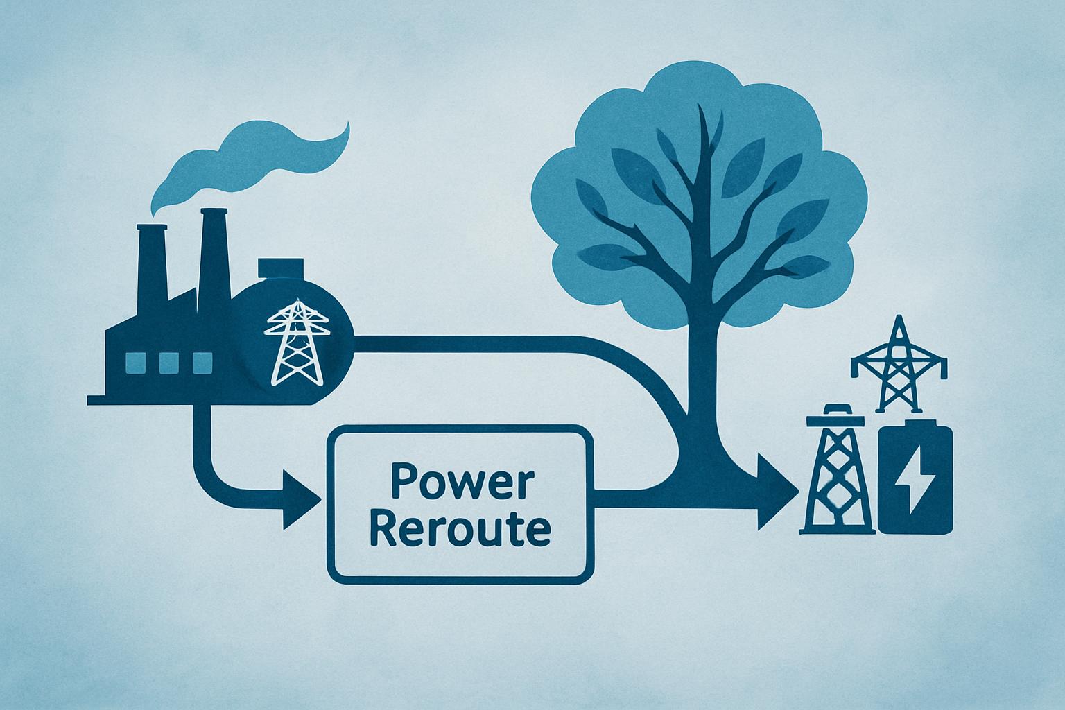 Power reroute tree